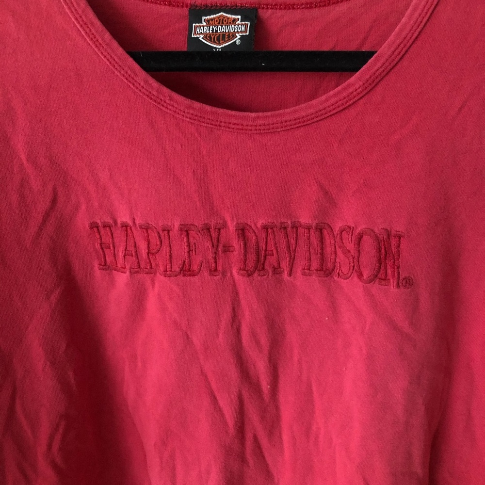 Harley Davidson Embroidered Shirt